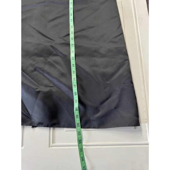 Vintage Jessica Mcclintock For Gunne Sax Dress Black Pink White Satin Size 5 - Picture 6 of 8